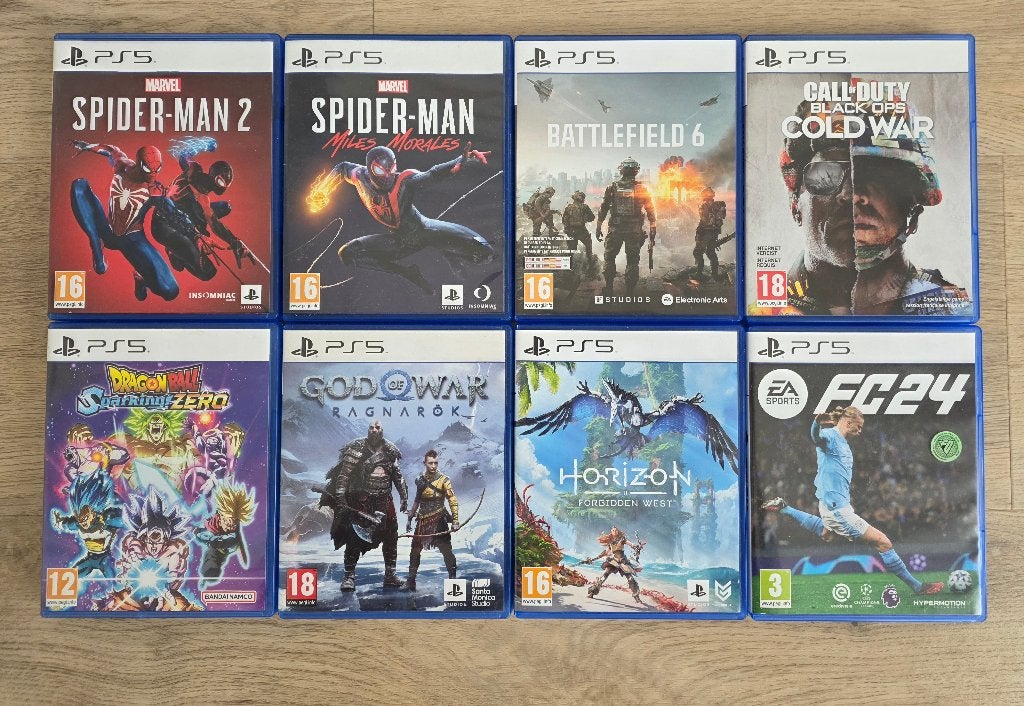 PS5-games: zie beschrijving voor prijs per stuk, Ophalen of Verzenden, Zo goed als nieuw