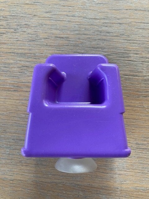Vintage Paarse stoel Twirly Curis Barbie Mattel, Verzenden, Zo goed als nieuw, Barbie