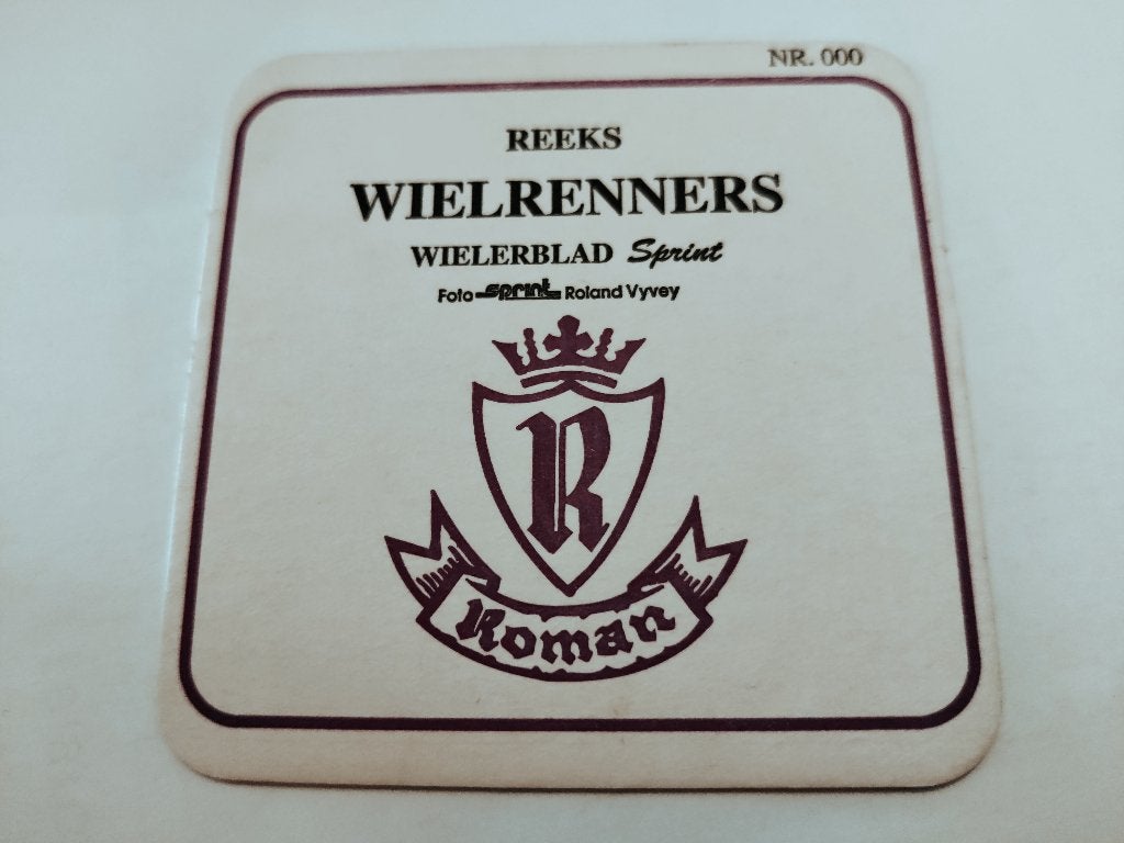 Bierviltje Roman, Ophalen of Verzenden, Zo goed als nieuw, Viltje(s), Overige merken