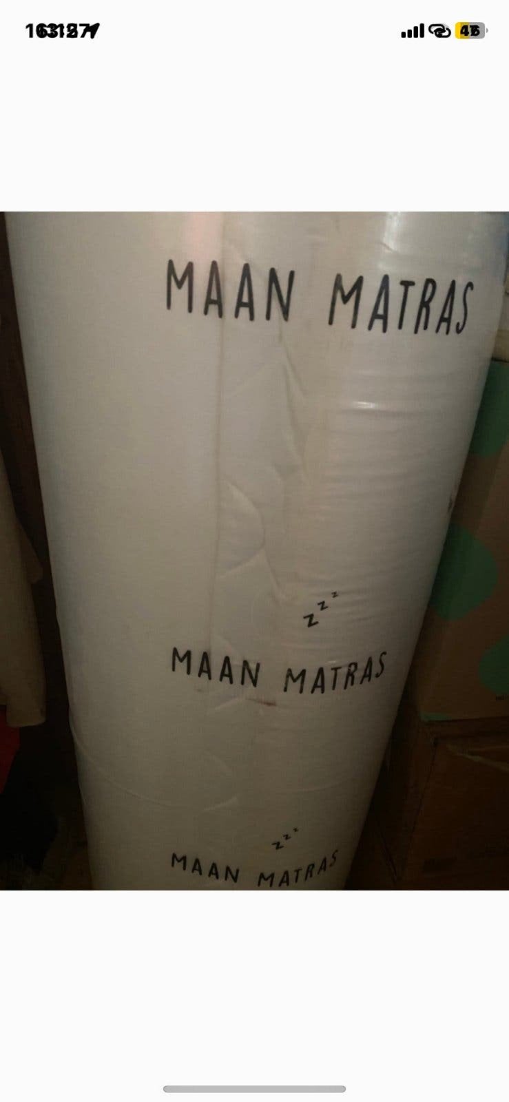 Topdekmatras topper nieuw 160 x 200, Huis en Inrichting, Ophalen, Nieuw