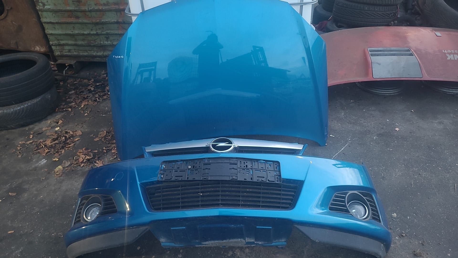 OPEL TIGRA MOTORKAP BJ 2008, Gebruikt, -, -, Ophalen of Verzenden