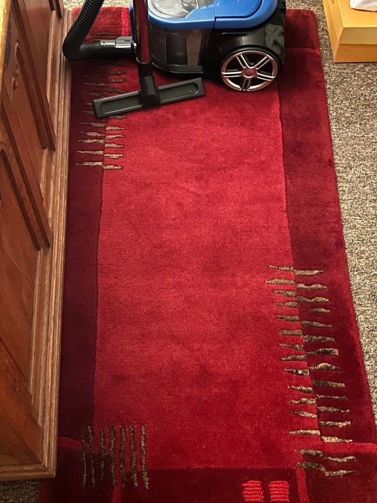 tapis grenat neuf, 100 à 150 cm, Enlèvement, 50 à 100 cm, Chinois