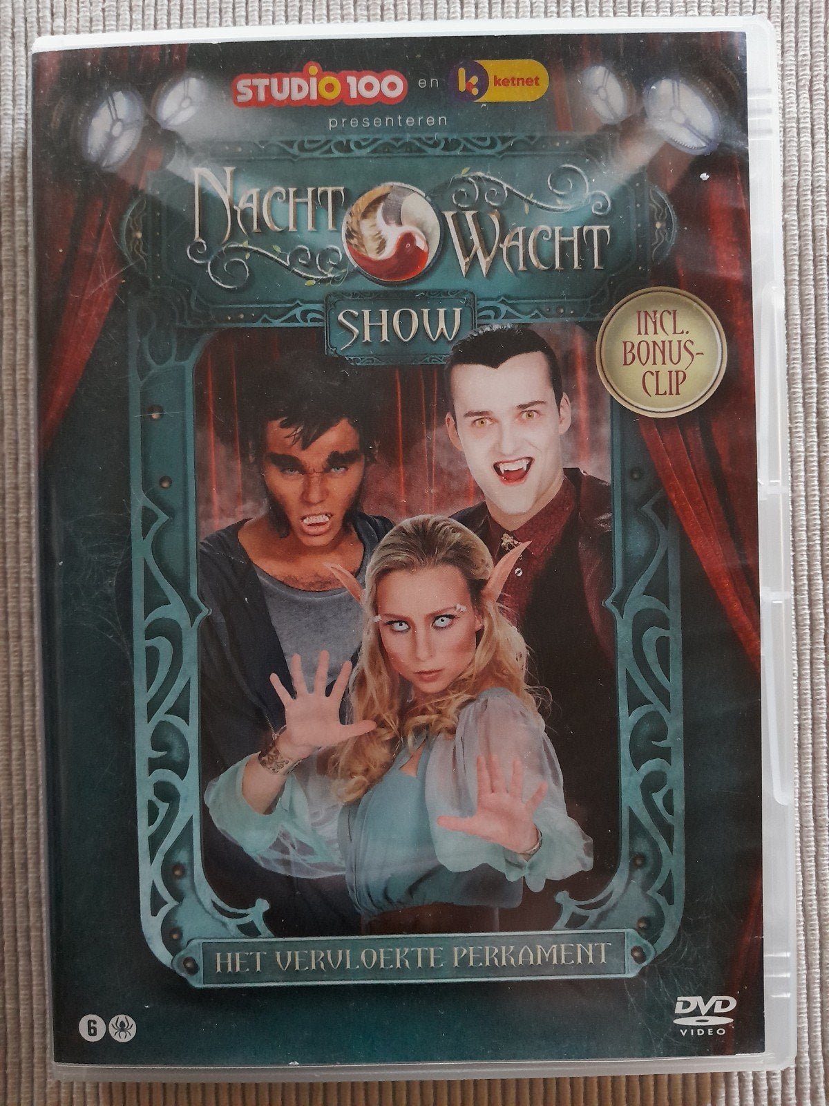 Nachtwacht show het vervloekte perkament, Avontuur, Gebruikt, Ophalen of Verzenden, Vanaf 6 jaar