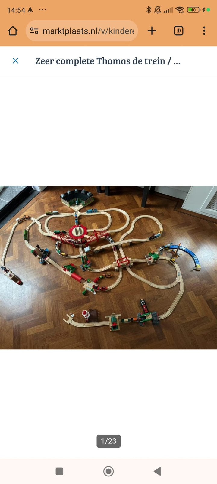 Brio treinset, Kinderen en Baby's, Ophalen of Verzenden, Zo goed als nieuw