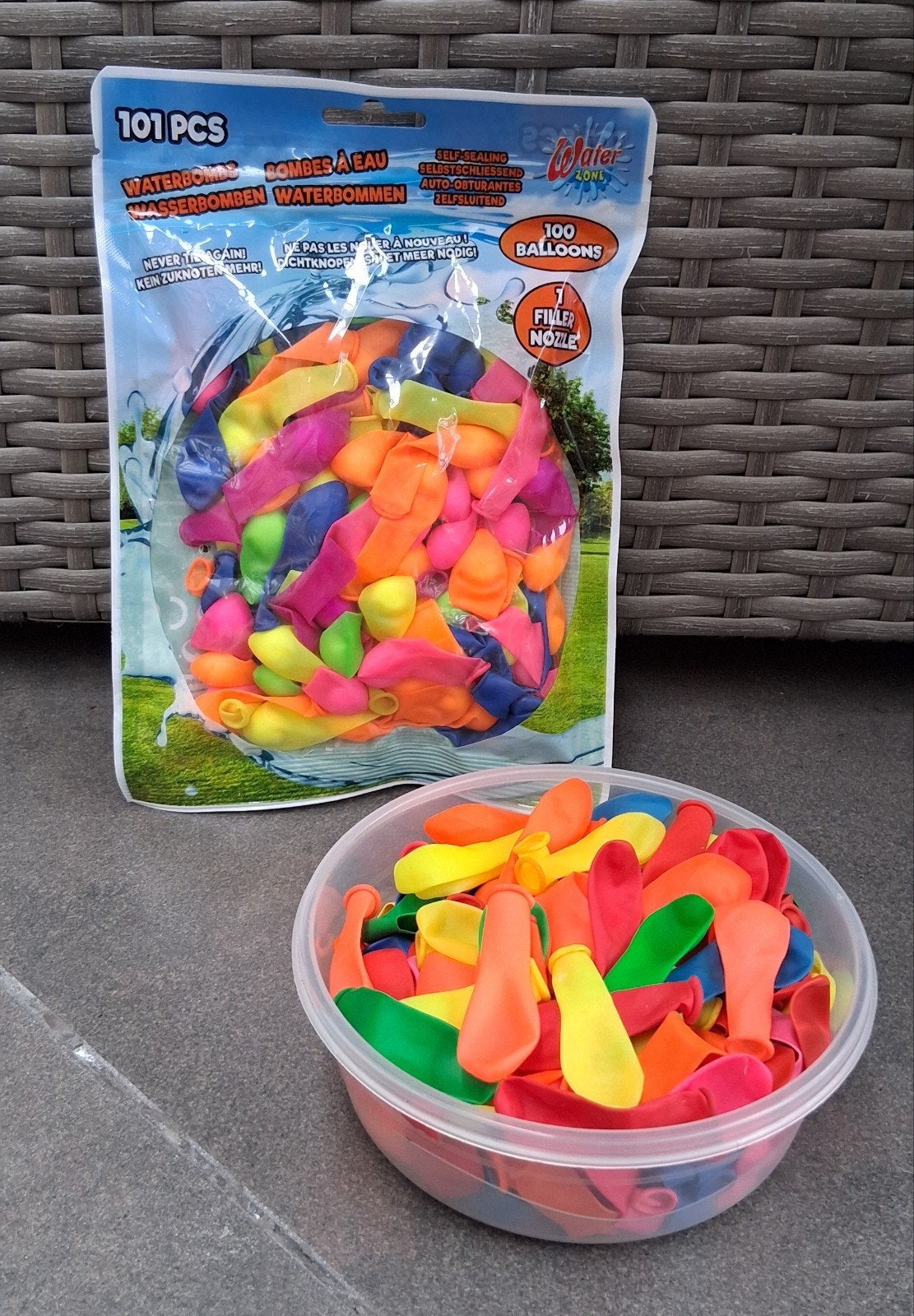 Zelfsluitende Waterbalonnen + doosje gewone waterbalonnen, Ophalen of Verzenden, Nieuw