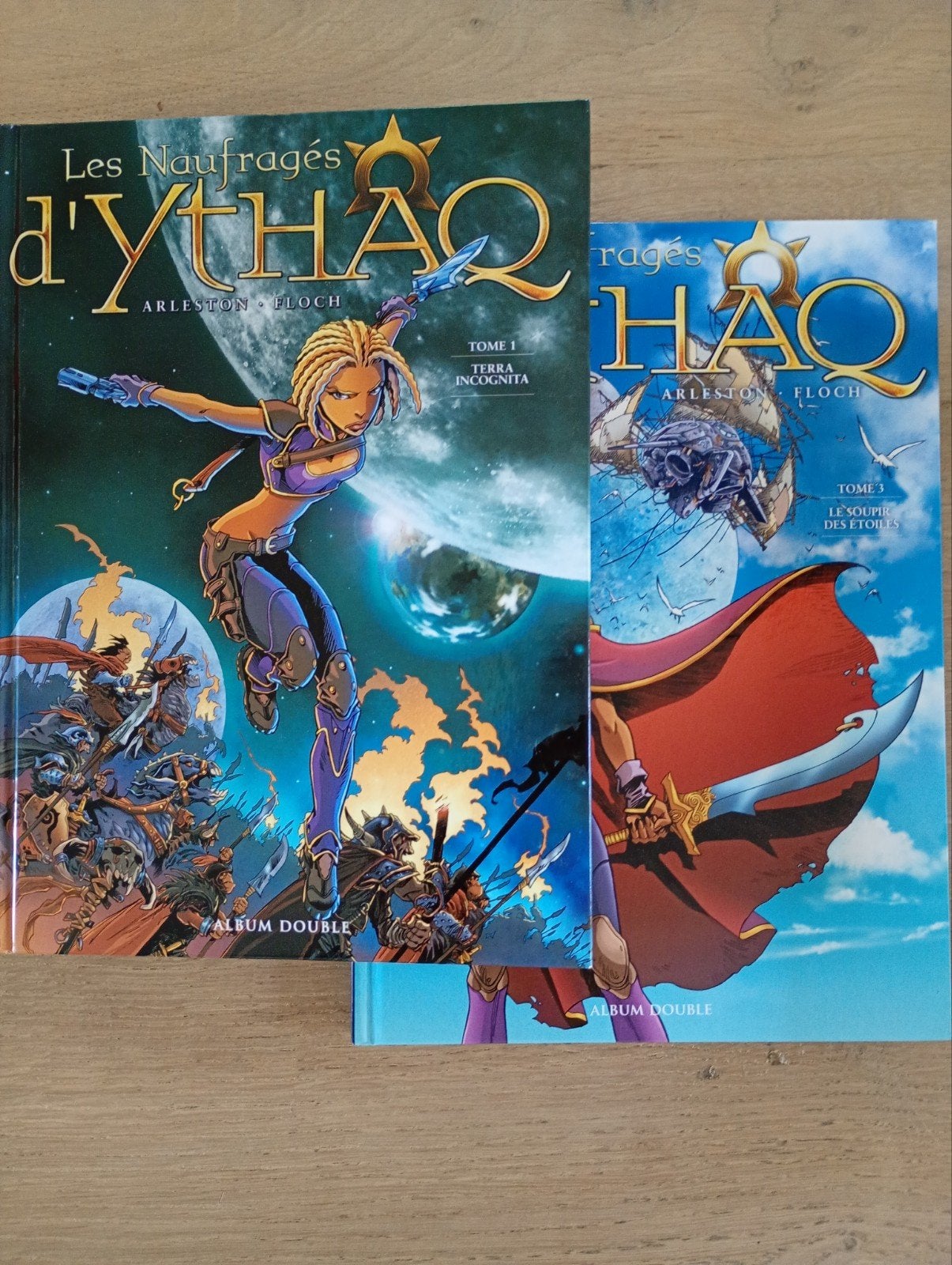 Lot Les naufragés d'Ythaq tomes 1 à 5 Arleston Floch TBE, Livres, Plusieurs BD, Enlèvement ou Envoi, Arleston/Floch, Utilisé