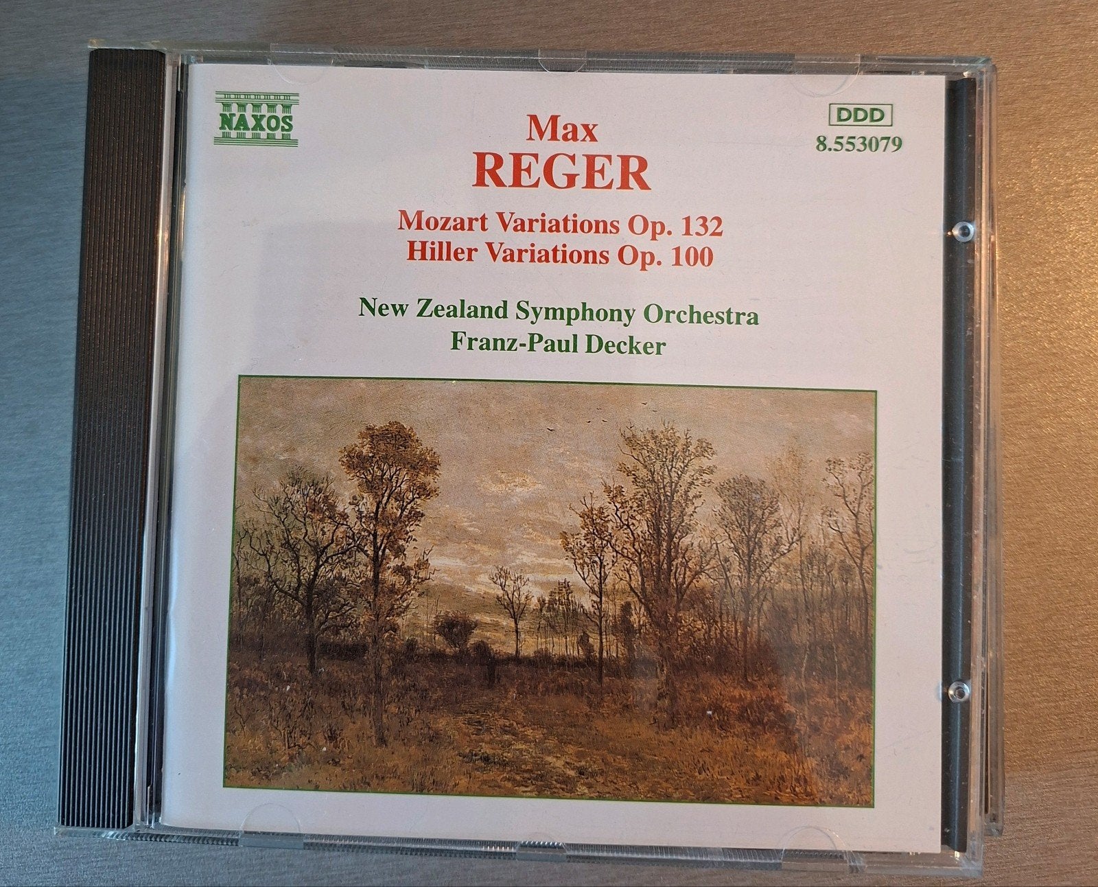 Cd. Max Reger. Variations and Fugues., Cd's en Dvd's, Cd's | Klassiek, Ophalen of Verzenden