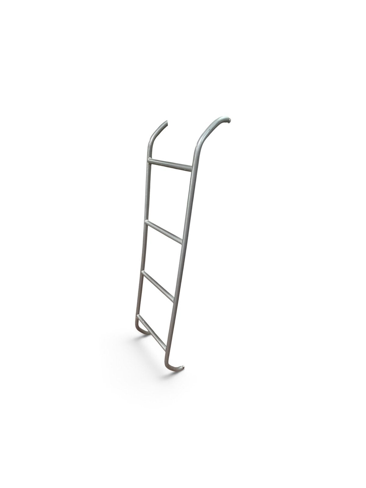 Roestvrijstalen ladder met 4 treden – daktrap  bestelwagen, Doe-het-zelf en Bouw, Ophalen, Zo goed als nieuw, Ladder