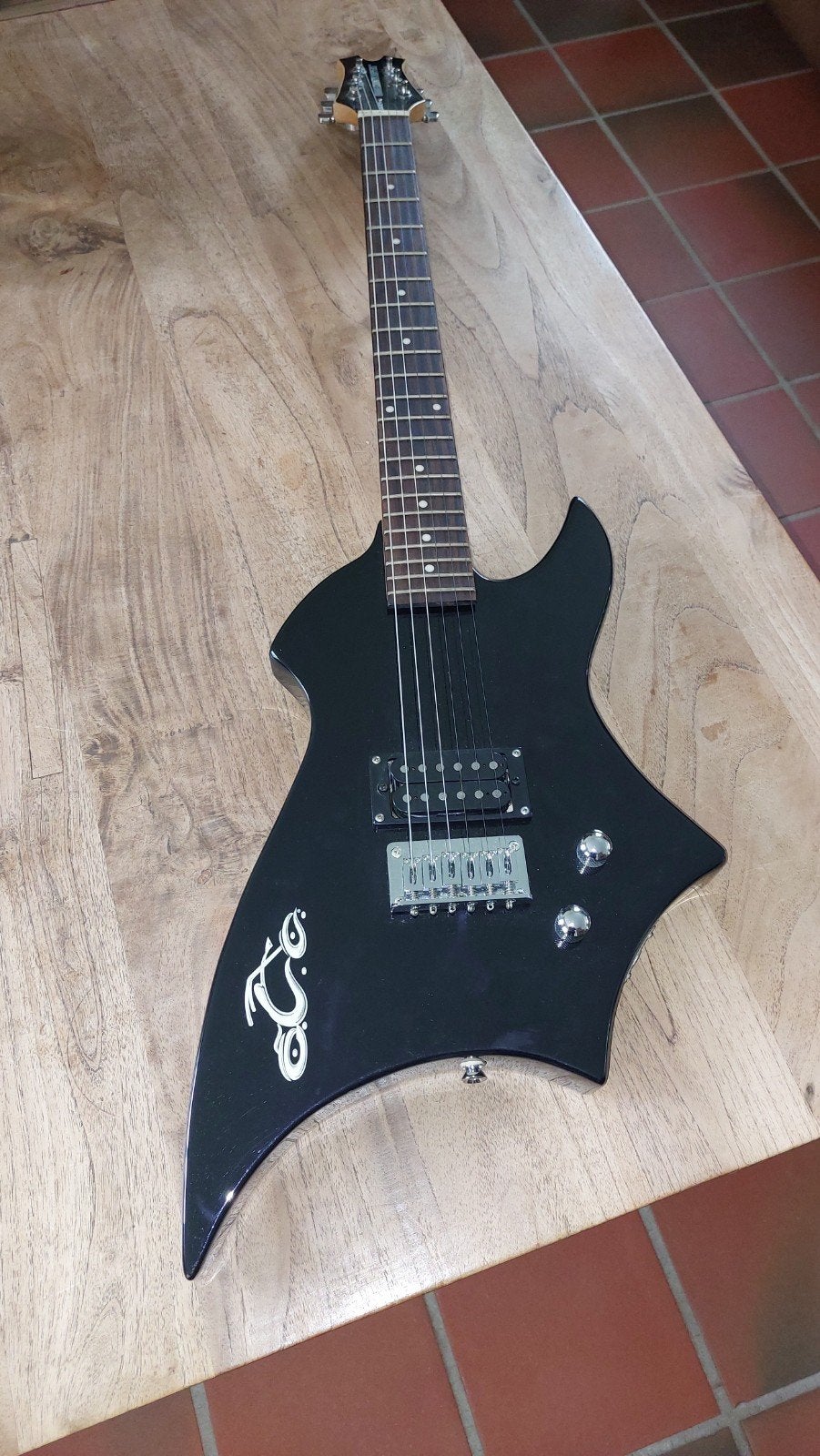 Hélicoptère du comté de Peavey Orange.
Modèle Peavey unique, Enlèvement ou Envoi