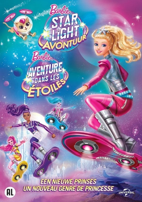 Dvd - Barbie star light avontuur + dreamtopia, Ophalen of Verzenden