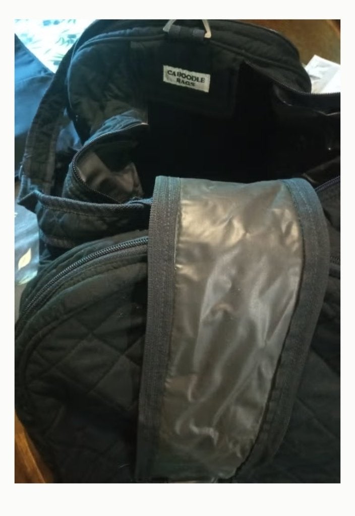 Sac à langer prémaman, Bleu, Sac à langer, Comme neuf, Enlèvement