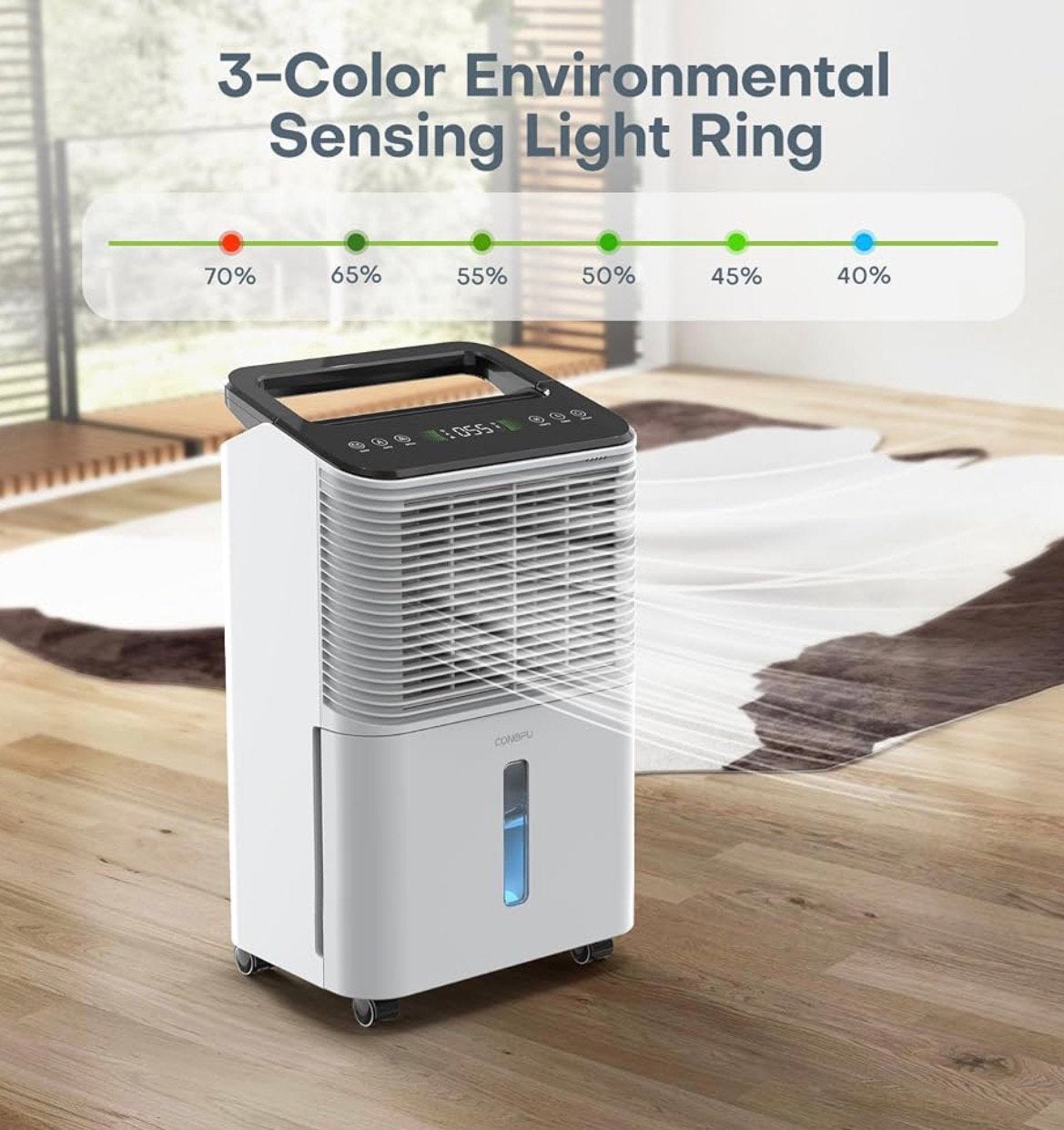CONOPU Luchtontvochtiger 16L– Dehumidifier – Wit – Nieuw, Ophalen of Verzenden, Nieuw