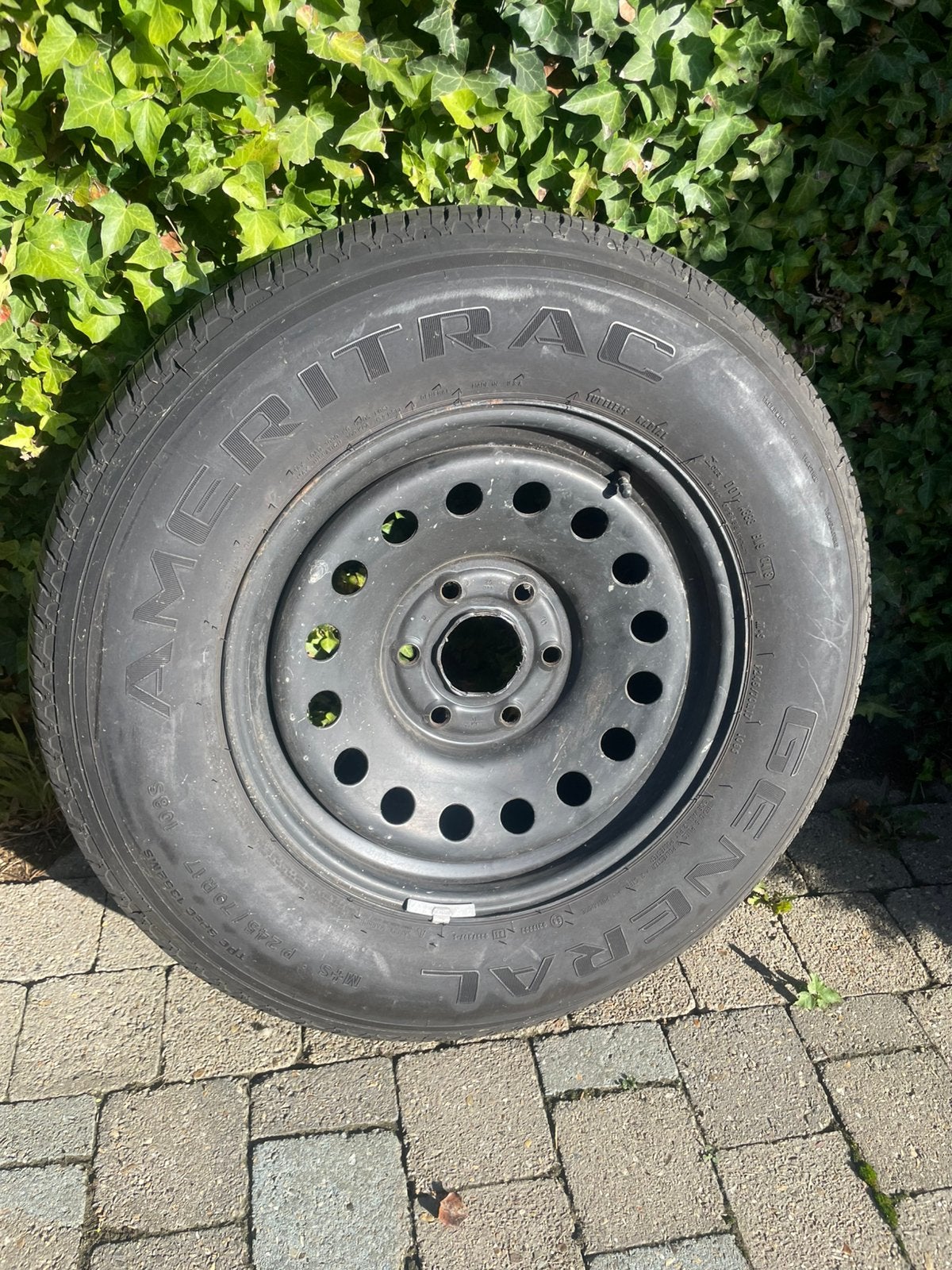 General ameritrac 245/70R17 6x114,3, Ophalen