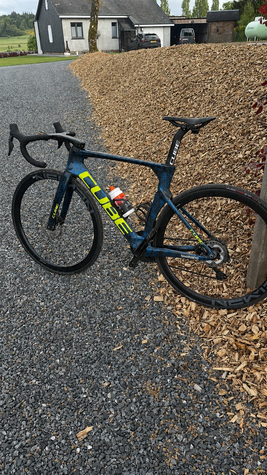 Velo de course CUBE aero C68x taille 56, Vélos & Vélomoteurs, Vélos | Vélos de course, Comme neuf, Carbone, Enlèvement