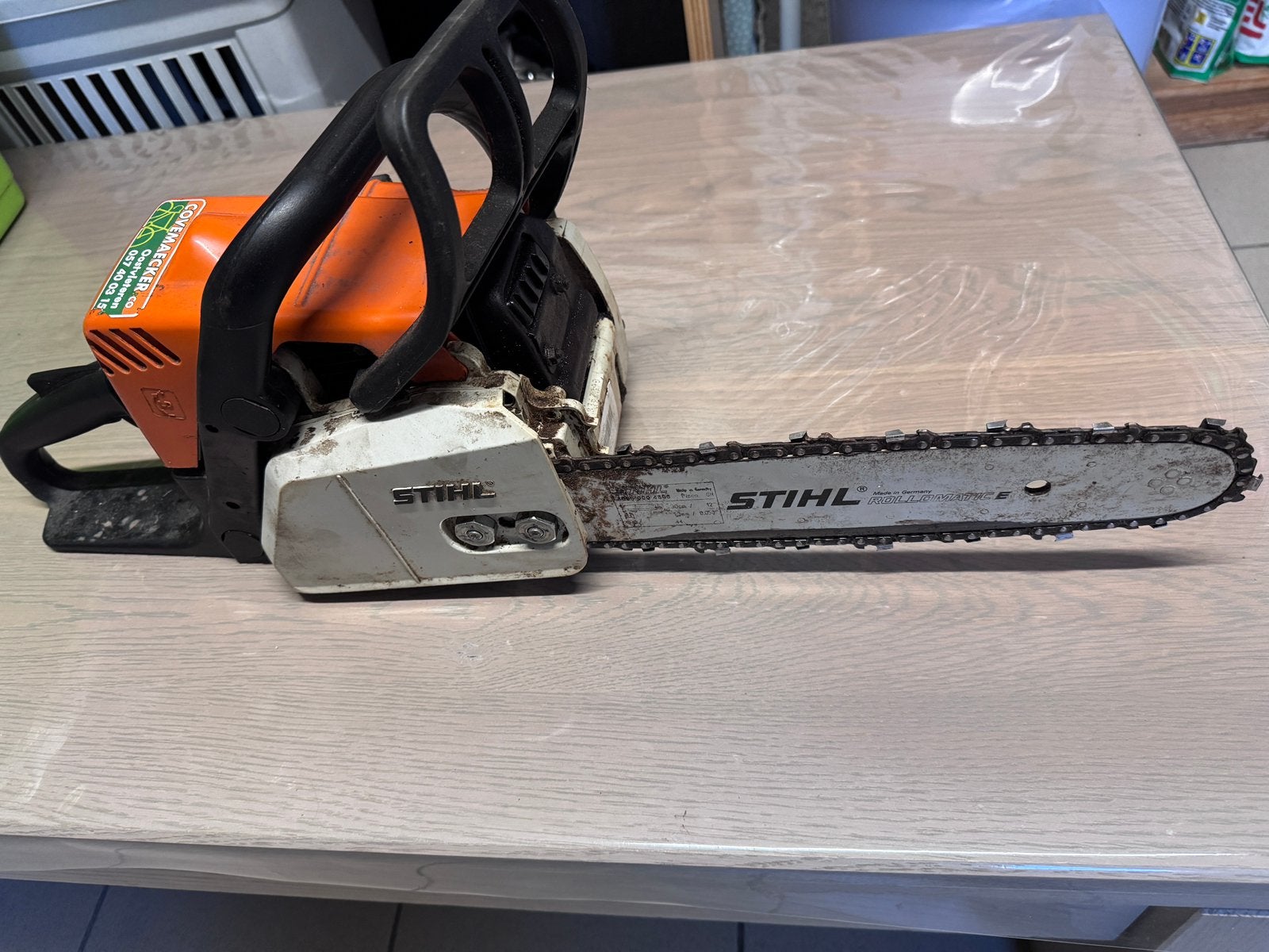 Kettingzaag Stihl MS 180, Ophalen of Verzenden, Gebruikt