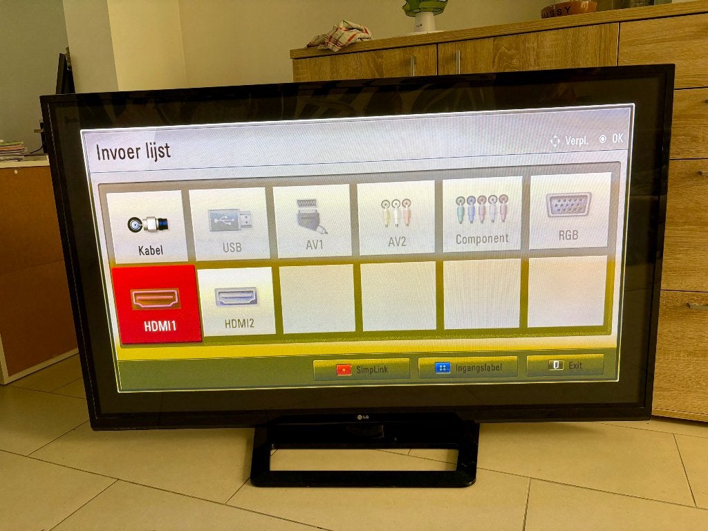 Flatscreen LG 60 inch, 50 Hz, 60 à 80 cm, Enlèvement, Utilisé