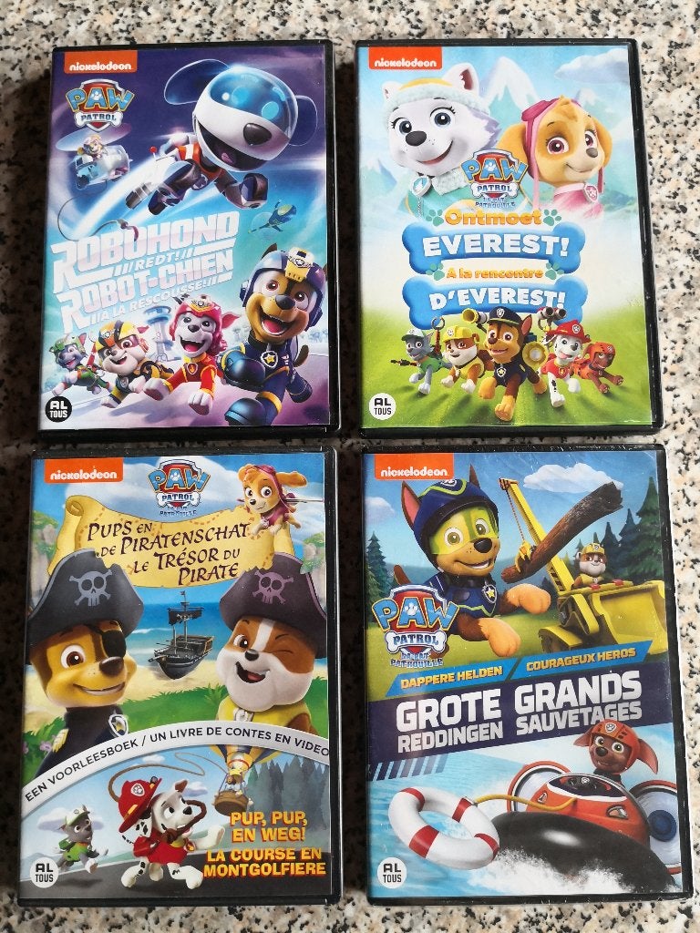dvds paw patrol uit te kiezen, Ophalen of Verzenden, Nederlands, Nederlands
