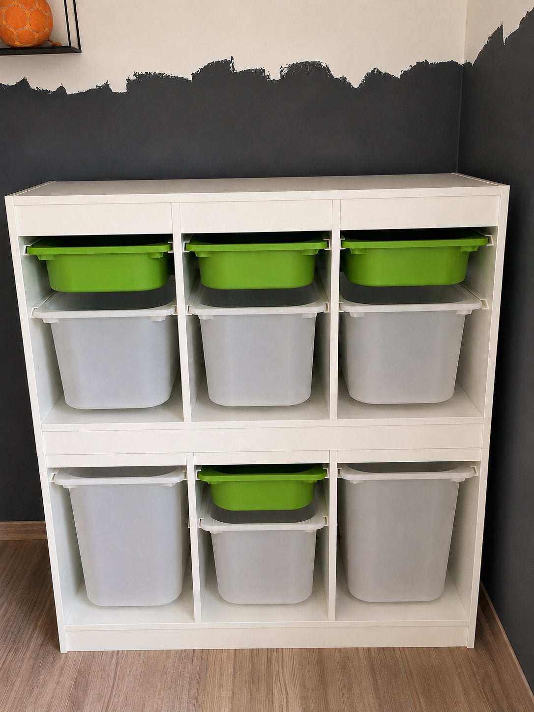 4 combinaties TROFAST IKEA opbergmeubelen met bakken, Enlèvement, Utilisé, Armoire