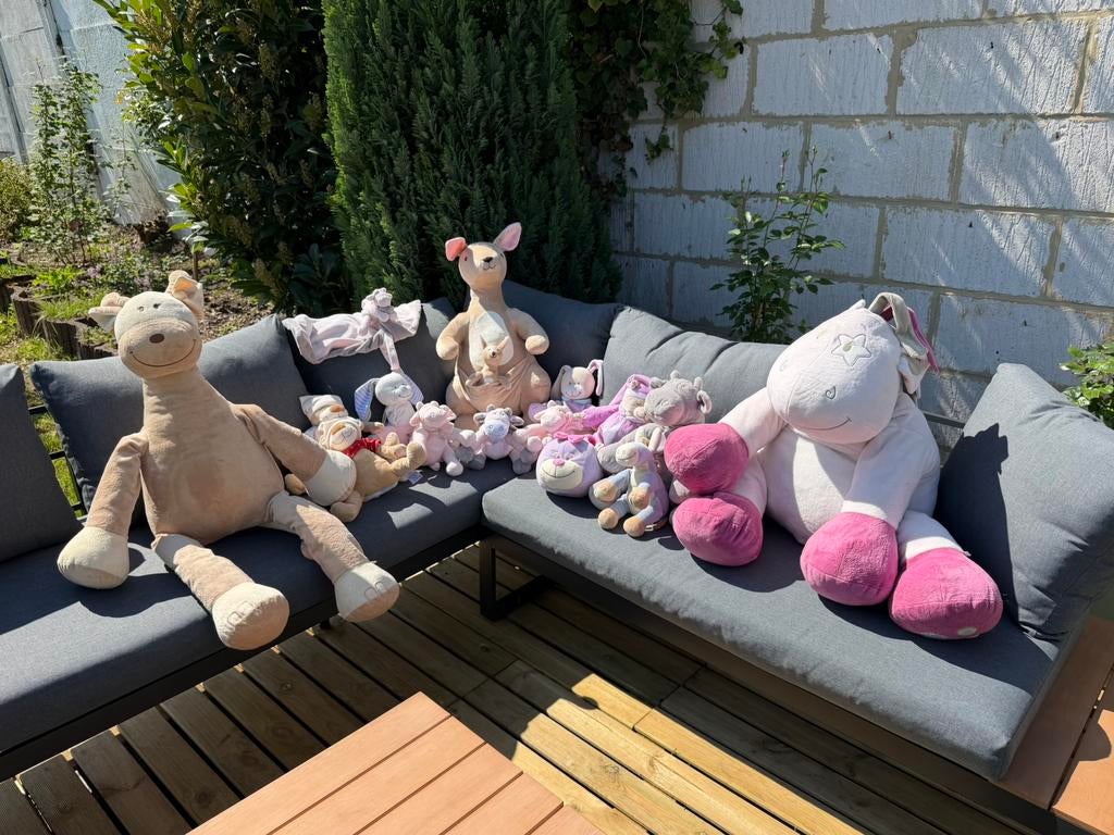 Lots de peluches noukies est babi age, Enlèvement ou Envoi, Comme neuf