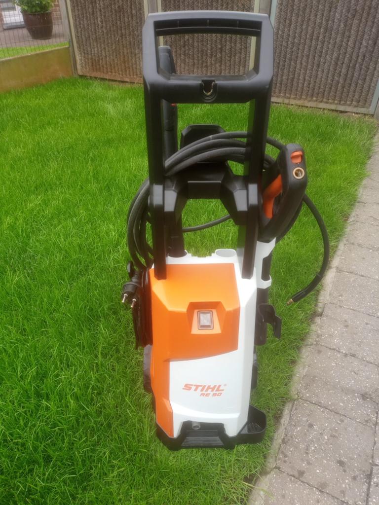Stihl RE 90 hogedrukreiniger – volledig werkend, Tuin en Terras, Hogedrukreinigers, Ophalen of Verzenden