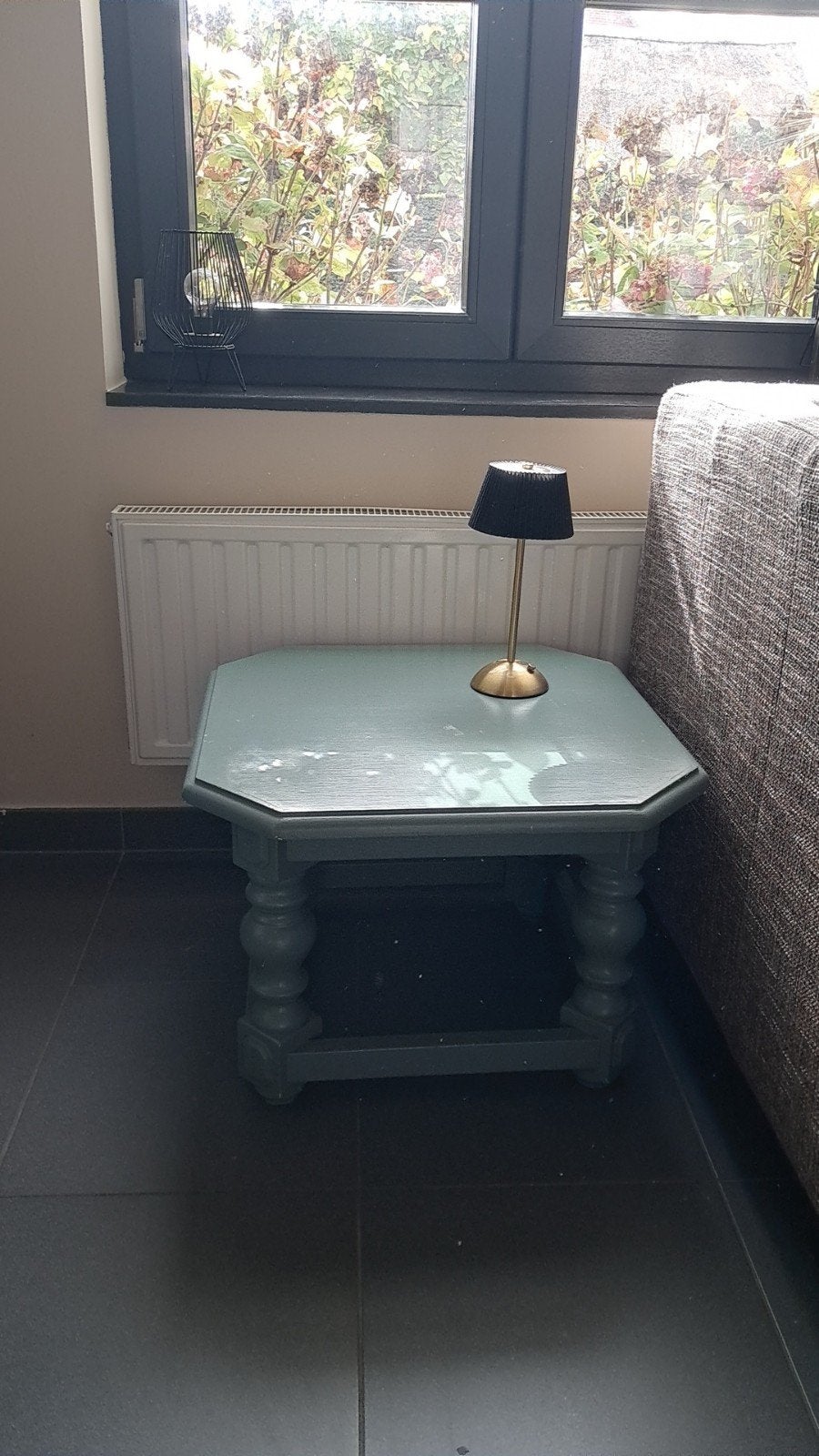 landelijke salon tafel, Huis en Inrichting, Ophalen, 50 tot 100 cm, 50 tot 100 cm, Overige vormen