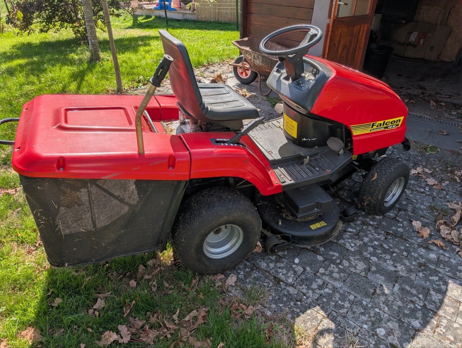 tracteur tondeuse autoportée, Démarrage électrique, Enlèvement, Utilisé, 90 à 120 cm