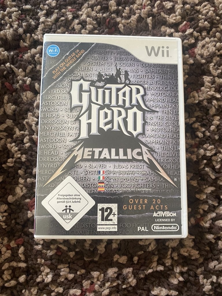 Guitar Hero - Metallica  uitstekende staat W!!, Consoles de jeu & Jeux vidéo, Musique, Enlèvement, Utilisé, À partir de 3 ans