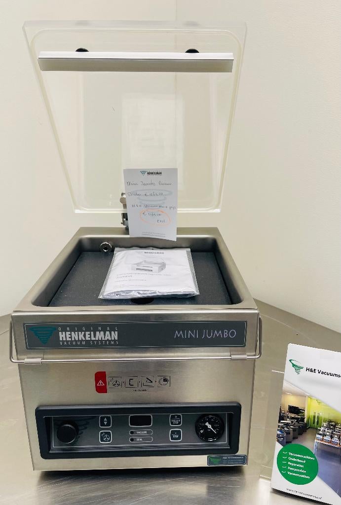 Jumbo Henkelman vacuummachine vacuumapparaat vacumeermachine, Ophalen of Verzenden
