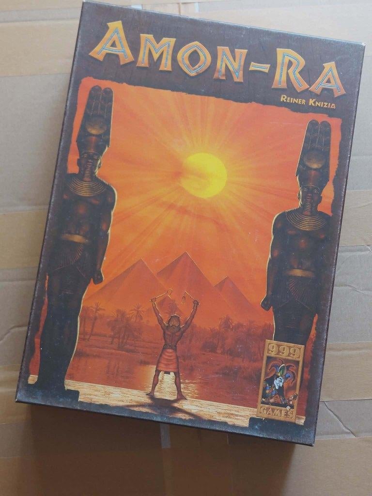 Jeu de plateau : Amon-Ra (règles en français et néerlandais), Ophalen of Verzenden, Zo goed als nieuw