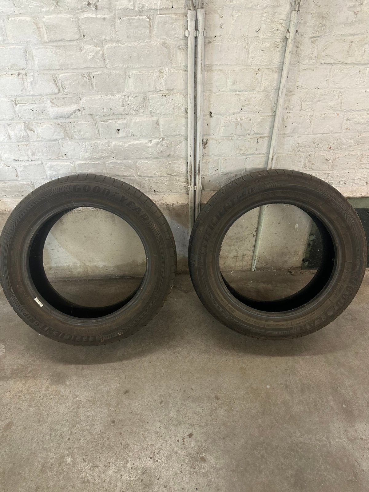 2 zomerbanden goodyear 195/55 R16 91v, Autos : Divers, Outils de voiture, Utilisé, Enlèvement