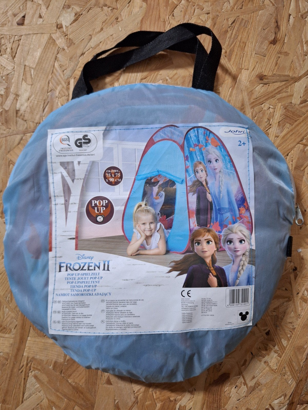 speeltentje Frozen / pop-up, Ophalen
