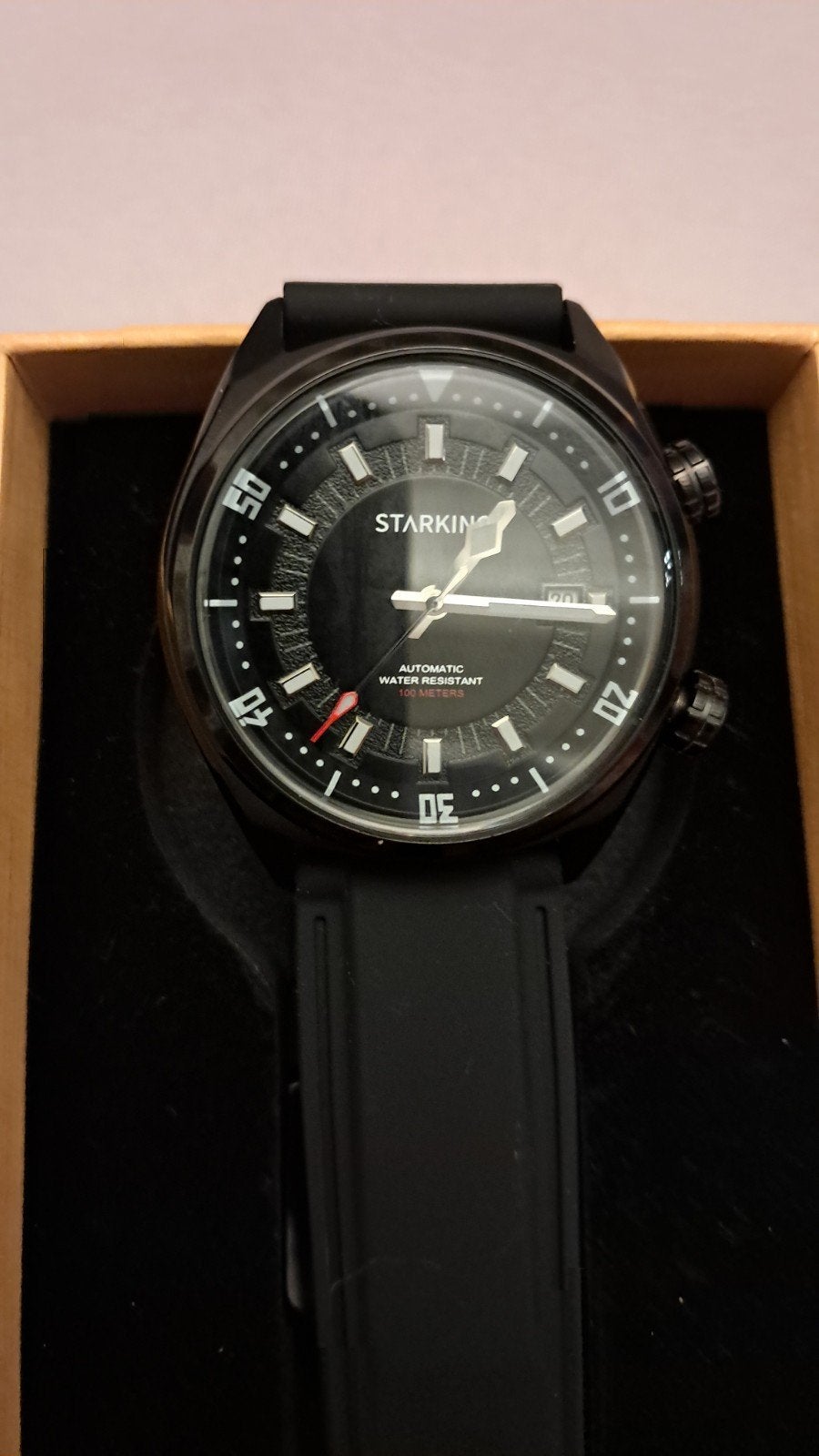 montre automatique Starking, Enlèvement ou Envoi, Acier, Synthétique, Neuf