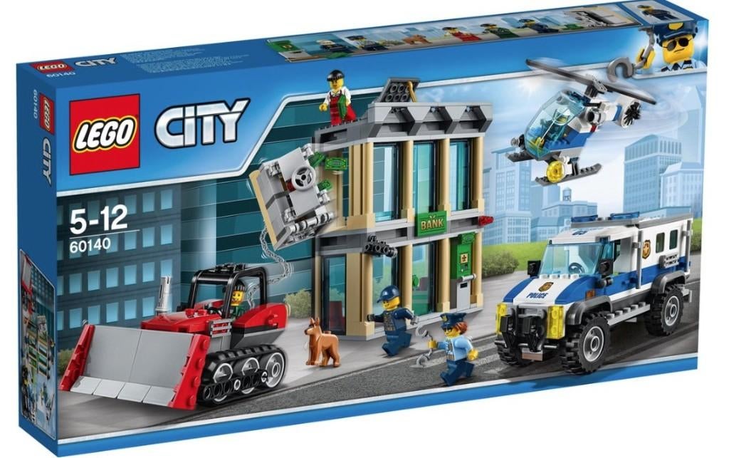 Nieuw: 60140 LEGO City Politie Bulldozer Inbraak, Ophalen of Verzenden, Nieuw, Complete set, Lego
