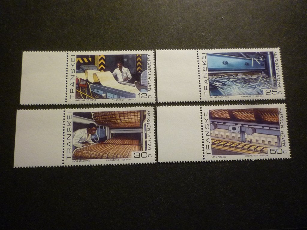 Transkei 1985 Mi ZA-TR 172/173/174/175** Postfris/Neuf, Timbres & Monnaies, Timbres | Afrique, Envoi
