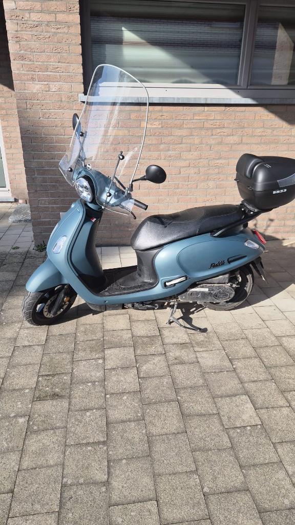 Scooter 50cc in zeer goede staat + extra's, Comme neuf, Classe B (45 km/h), Enlèvement, 50 cm³