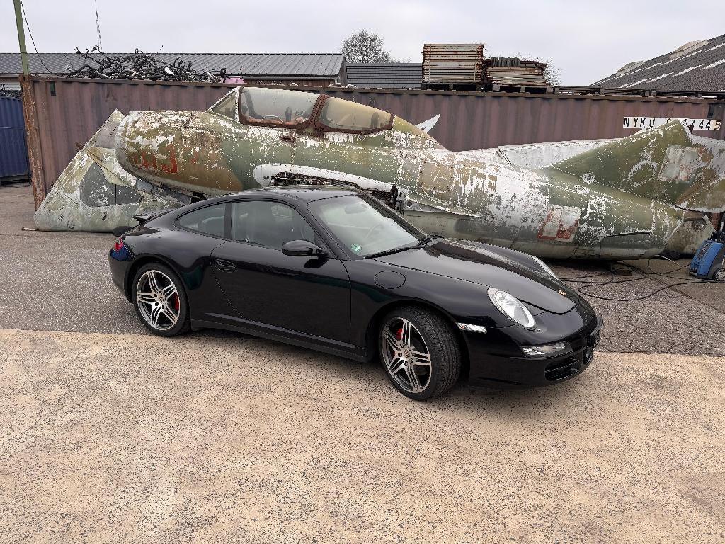 Porsche 997 3.8 Carrera 4S Coupé — 11/2008 — 50 000 km, Autos, Porsche, Cuir, Achat, Carnet d'entretien, Noir