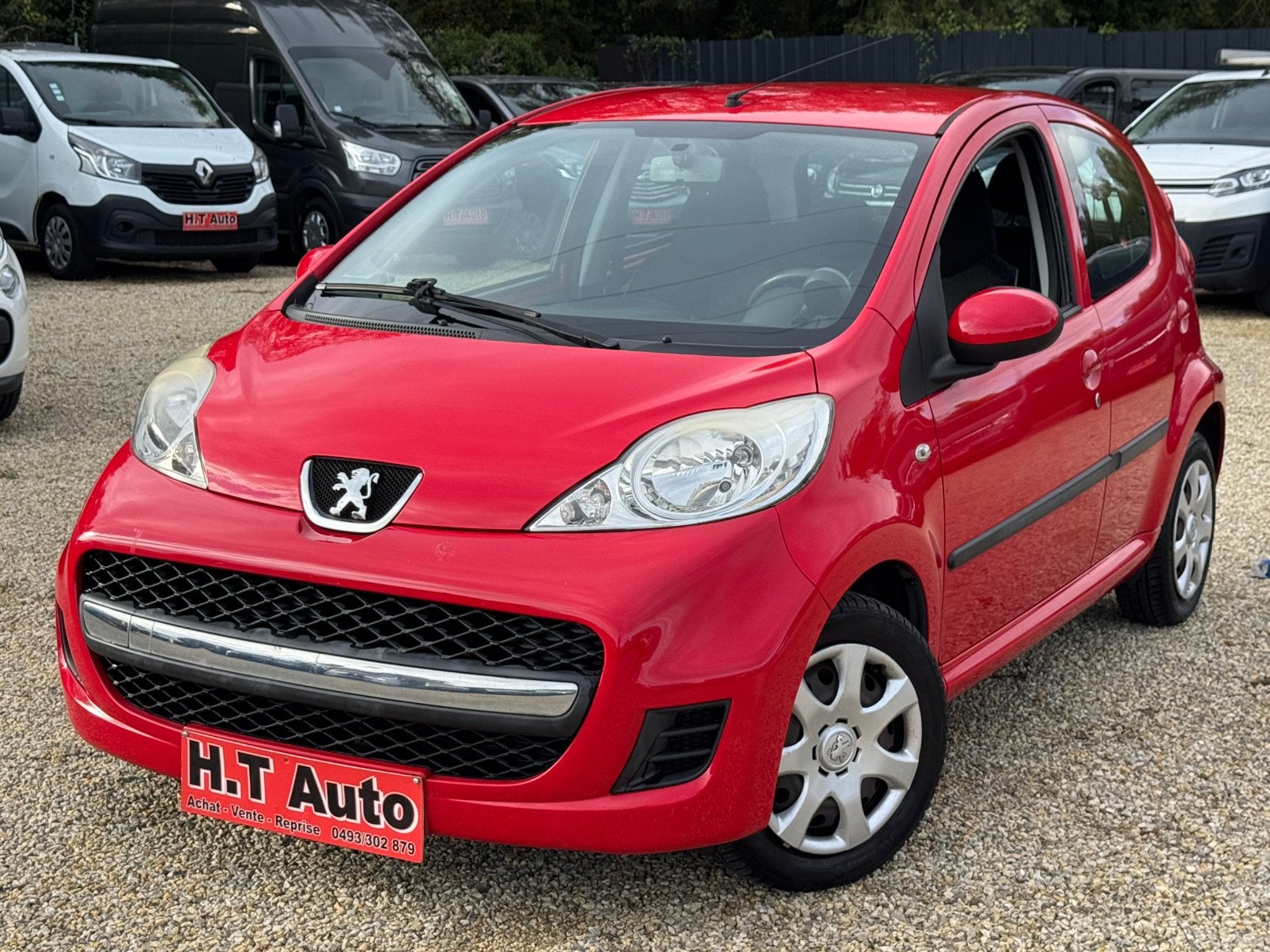 Peugeot 107 1.0i Active/Nieuwstaat/Euro5/1 jaar garantie, Auto's, Voorwielaandrijving, 50 kW, Zwart, Bedrijf