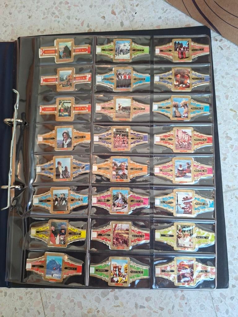 Grote verzameling sigarenbandjes., Verzamelen, Complete verzamelingen en Collecties, Ophalen