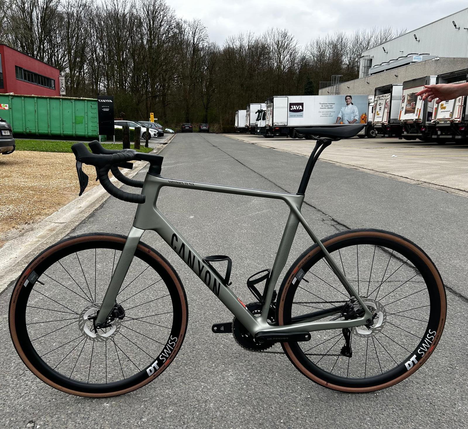Canyon Endurace CF SLX DI2, Fietsen en Brommers, Carbon, Zo goed als nieuw, 61 tot 65 cm, Meer dan 20 versnellingen