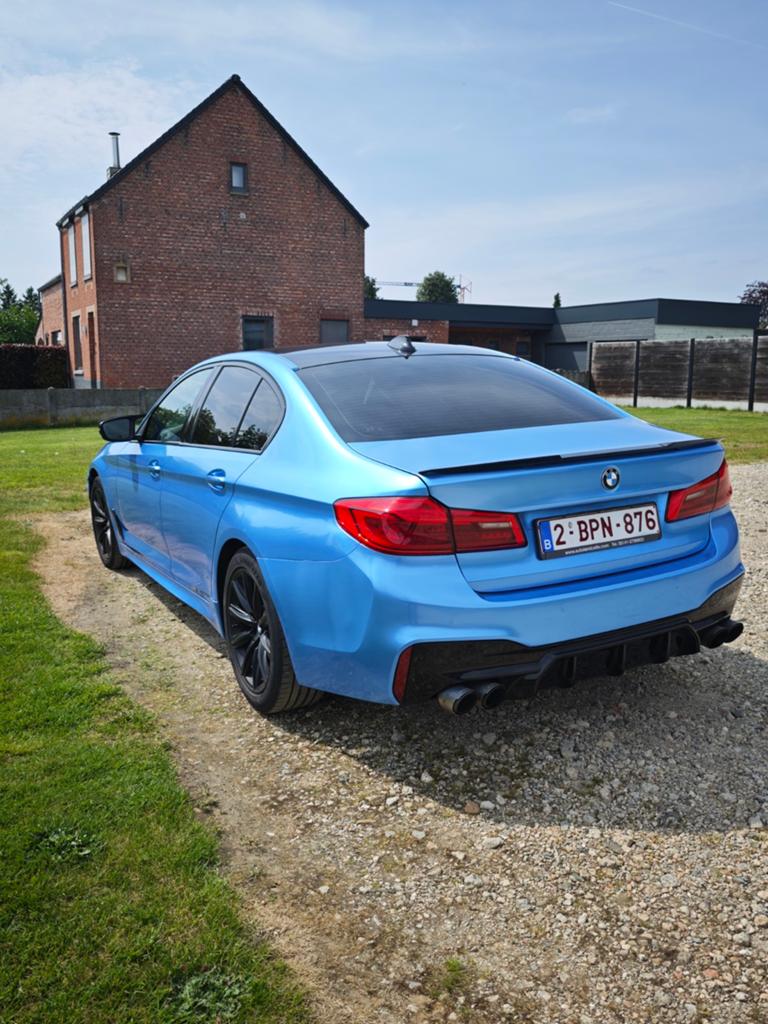 BMW 520 g30  2017 / 156.000 km, Auto's, Bedrijf, Grijs, Te koop