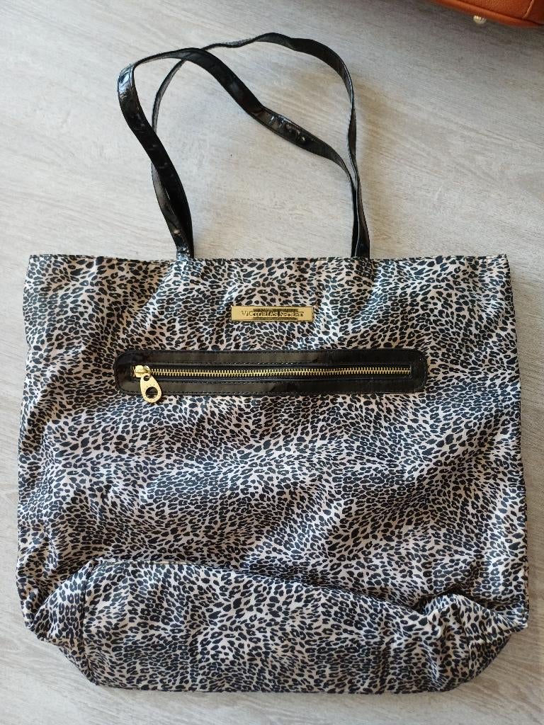 Victorias Secret handtas - luipaard print, Ophalen of Verzenden, Zo goed als nieuw, Overige kleuren, Handtas