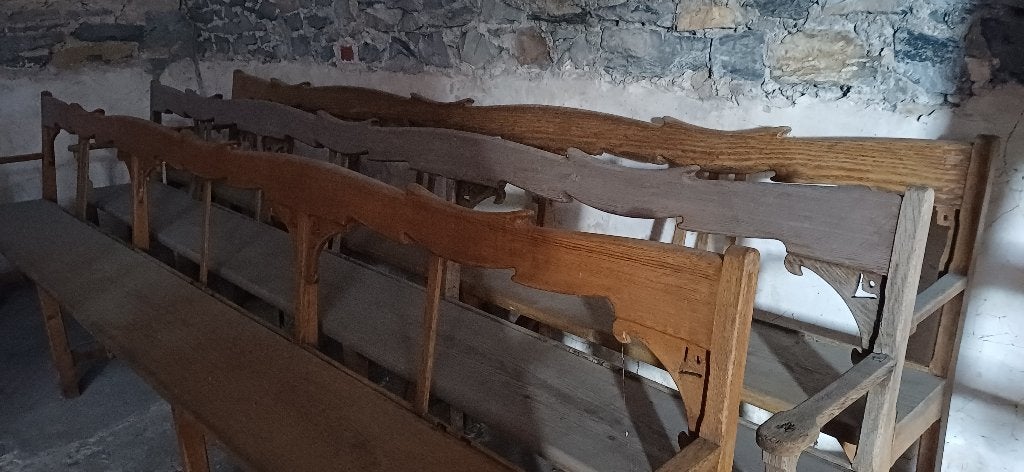 3 bancs d eglise de 3,45m, Enlèvement