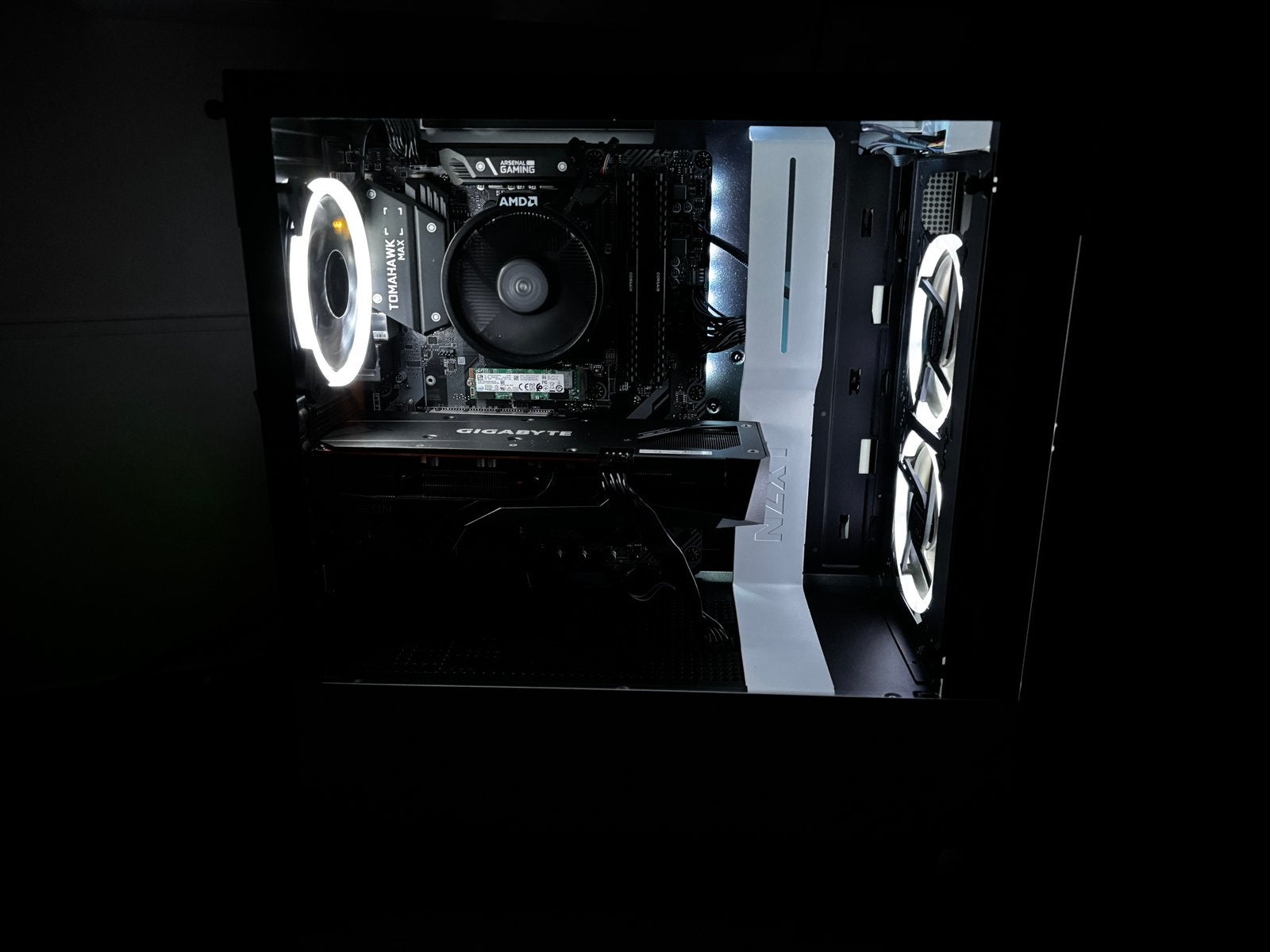 Game pc AMD ryzen 5 en AMD rx7600, Ophalen, Zo goed als nieuw, Gaming, SSD
