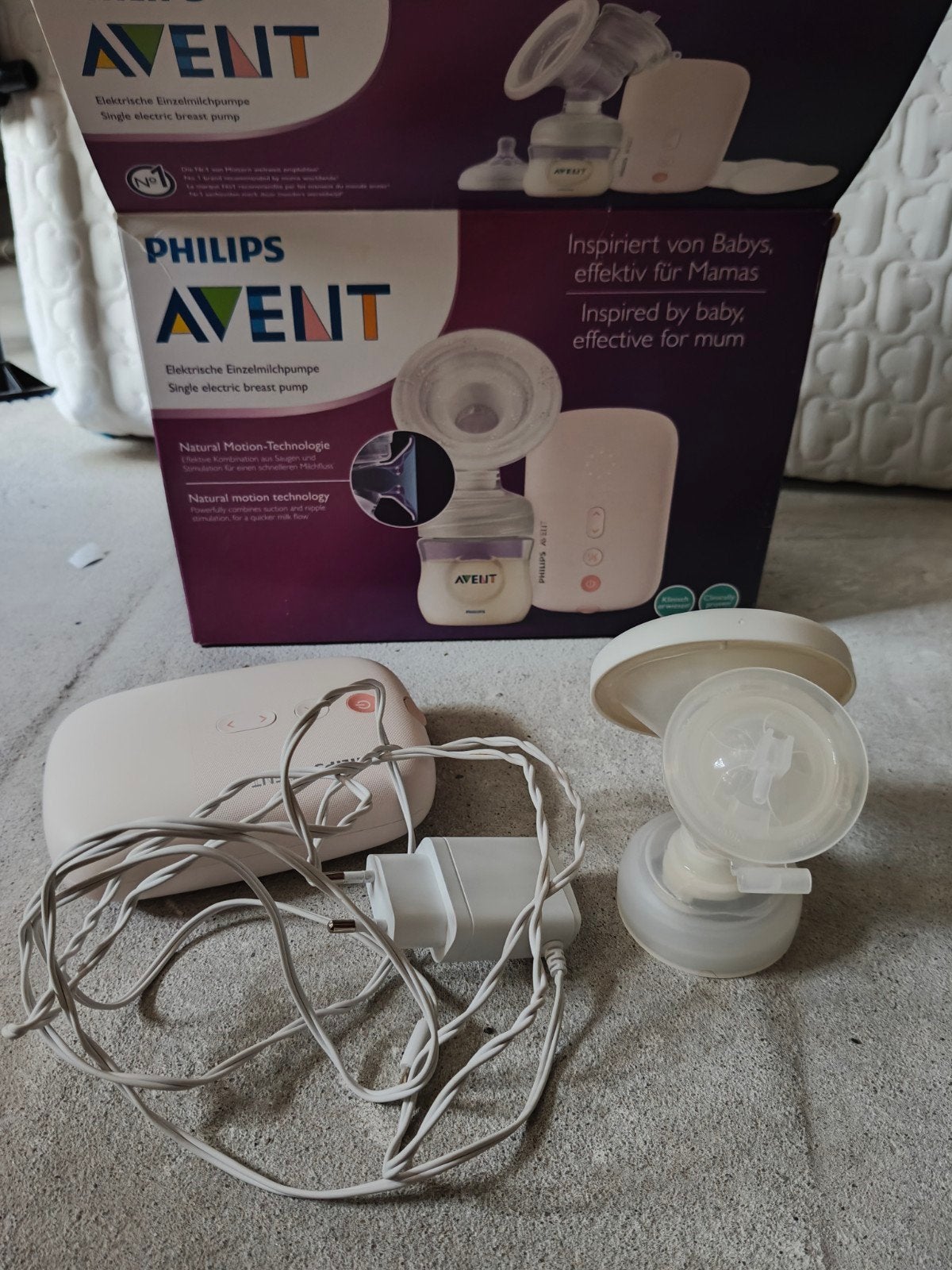 Avent elektrische borstkolf (single), Kinderen en Baby's, Ophalen of Verzenden, Borstkolf