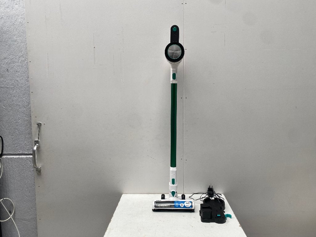 (13) Recente steelstofzuiger Domo is als nieuw, Enlèvement, Comme neuf, Aspirateur balai