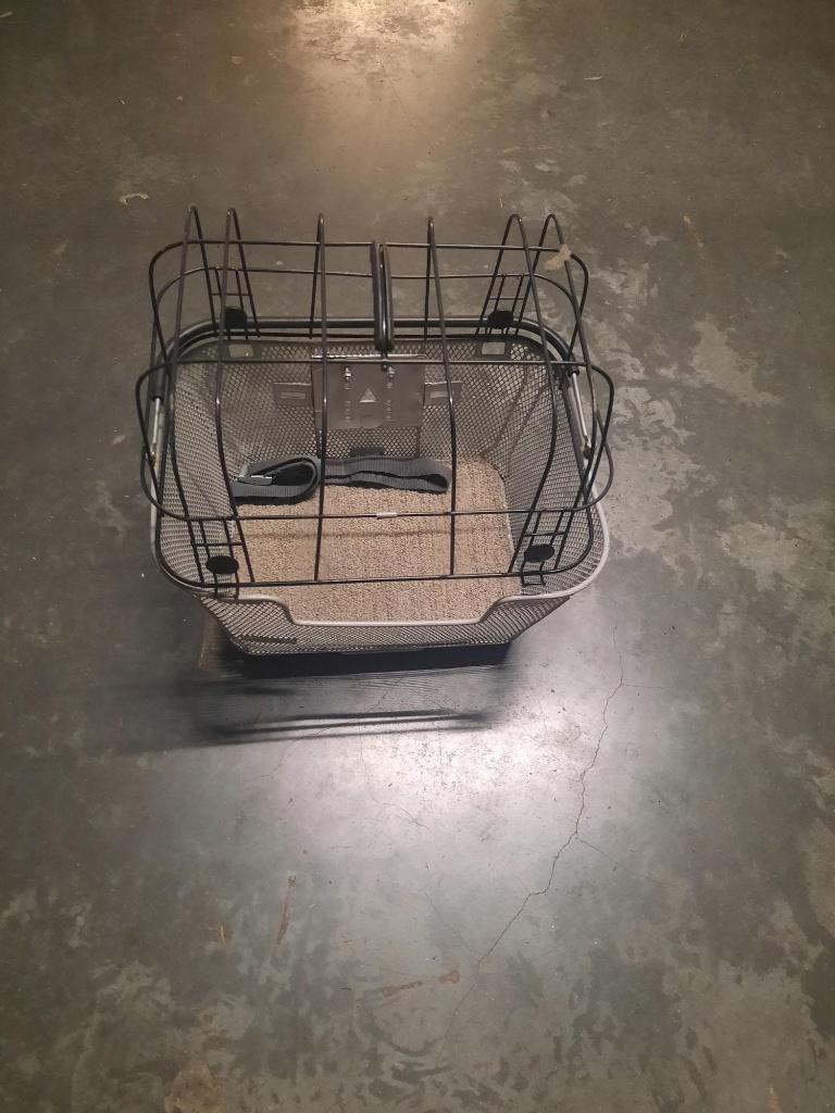 Happy Pet mand voor op fiets voor je huisdier, Ophalen