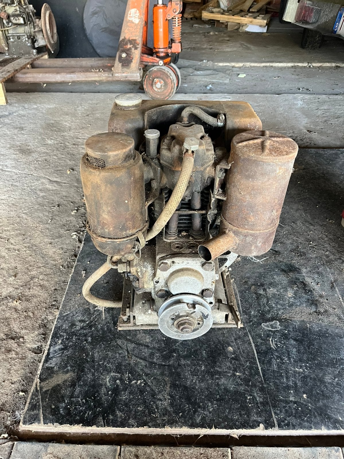 Hatz diesel, Ophalen, Gebruikt