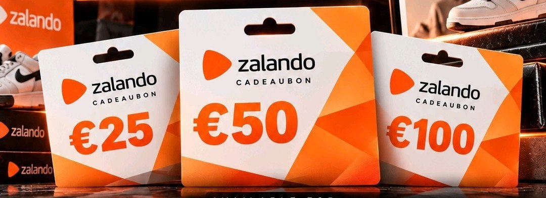 zalando cadeaubon €100 (ik kan eerst gaan of cash)