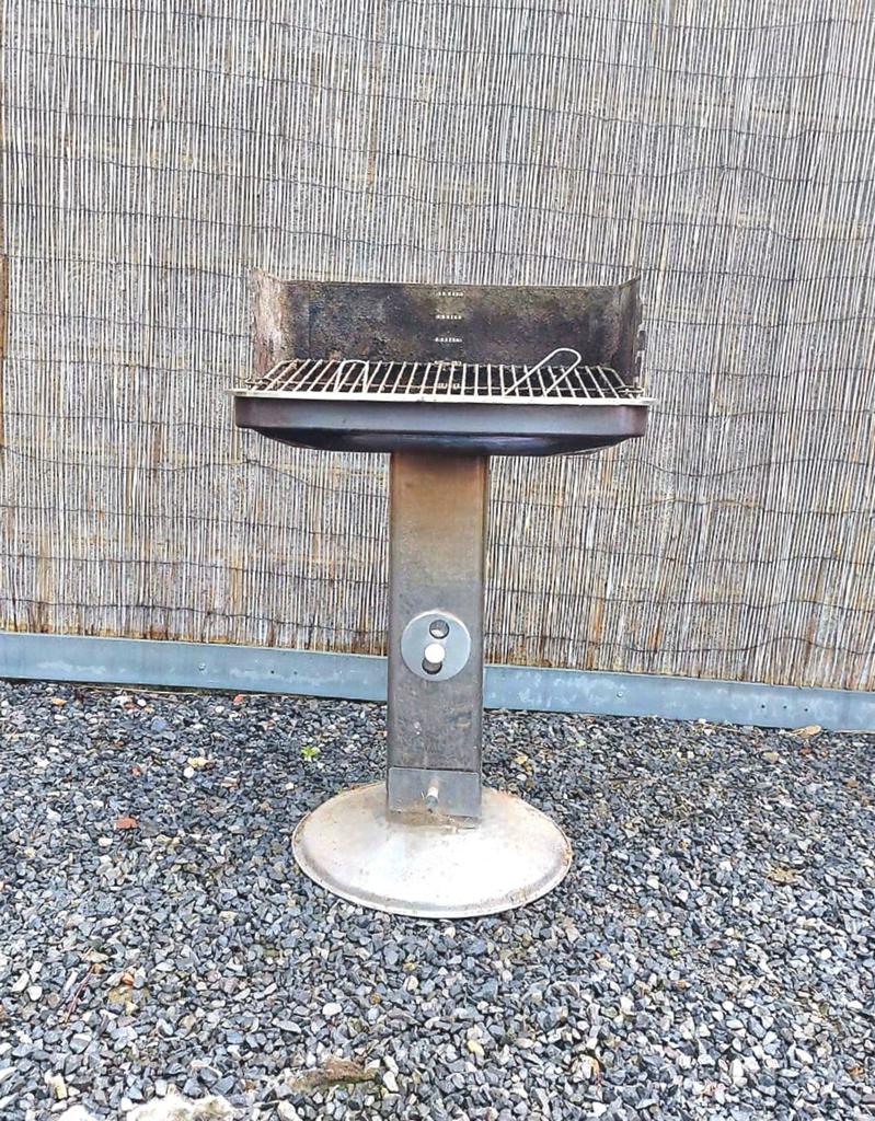 Barbecue van roestvrij staal, Tuin en Terras, Houtskoolbarbecues, Ophalen