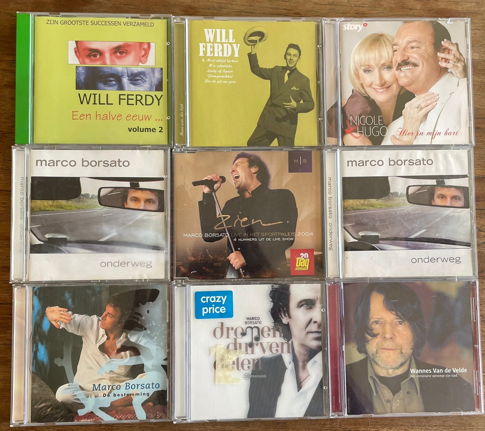 Cds aan 1€ per stuk, Ophalen, Gebruikt